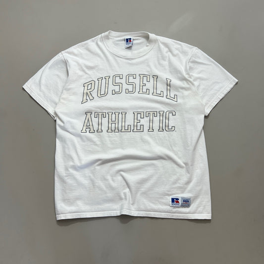 Large 1990s Russell Athletic Spellout T-shirt