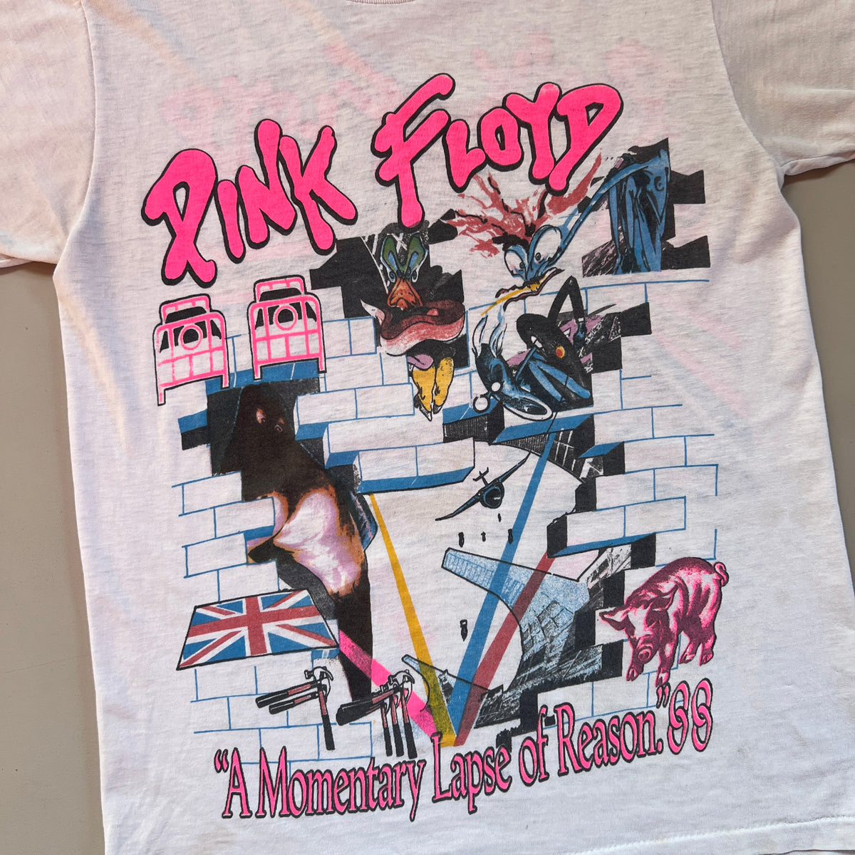 1988 Medium Pink Floyd Momentary Lapse of Reason