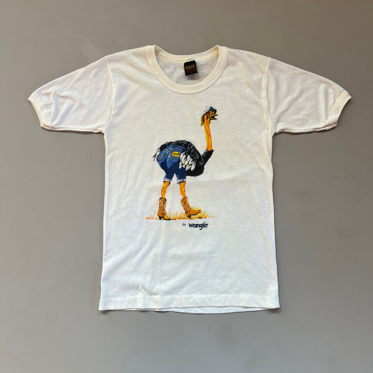 70s Large Ostrich by Wrangler T-Shirt