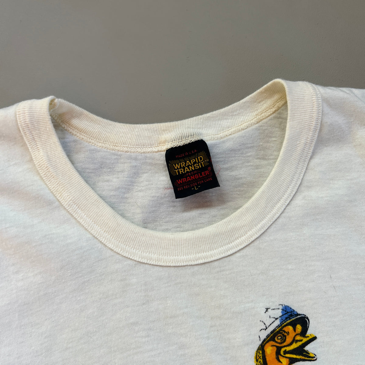 70s Large Ostrich by Wrangler T-Shirt