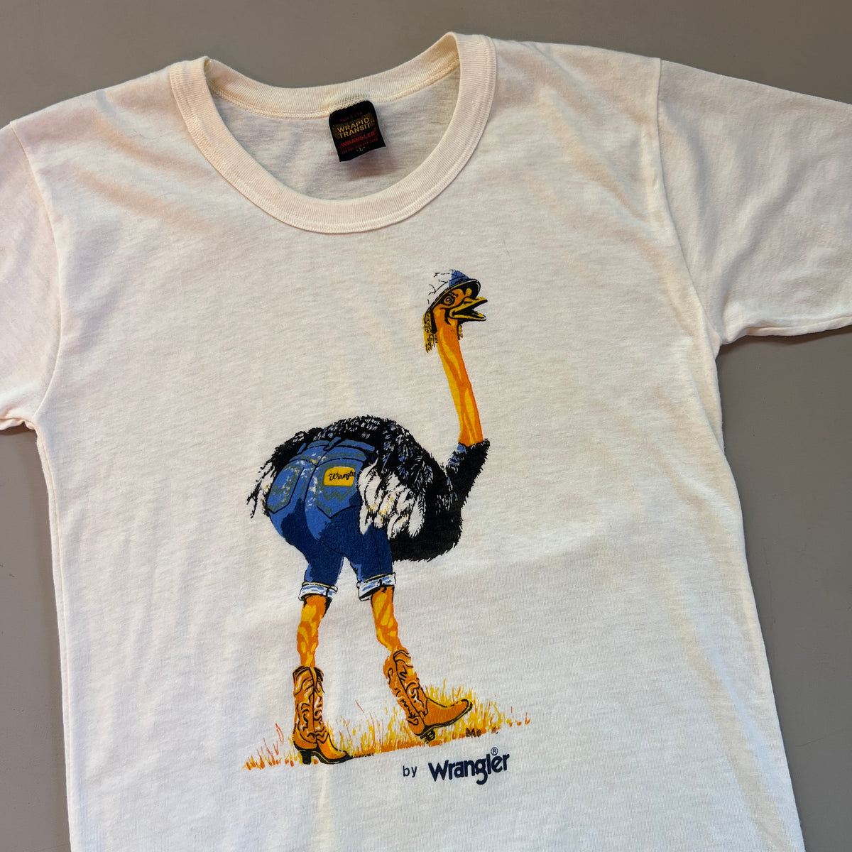 70s Large Ostrich by Wrangler T-Shirt