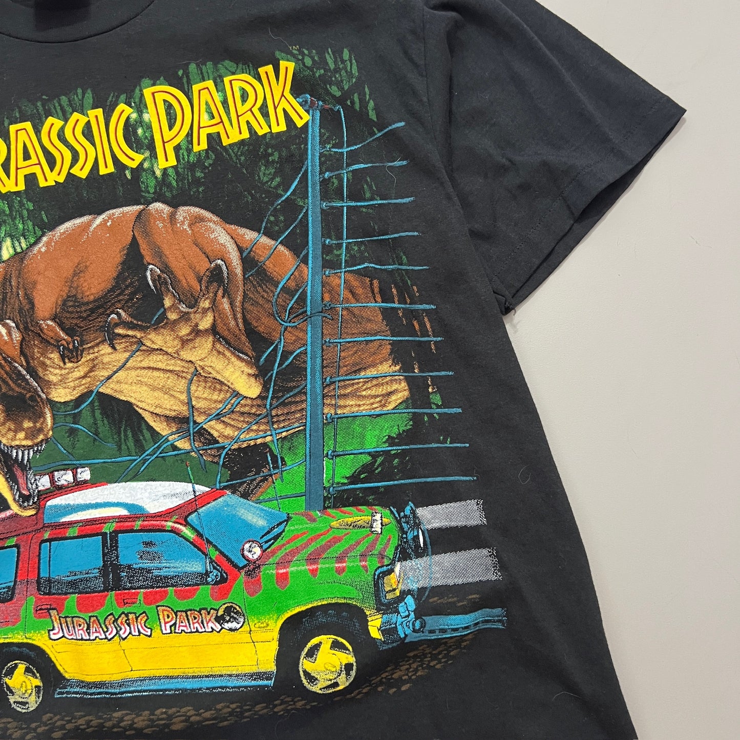 Large 1993 Jurassic Park Movie Promo T-shirt