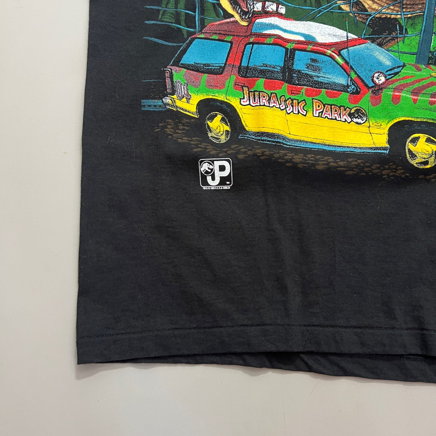 Large 1993 Jurassic Park Movie Promo T-shirt