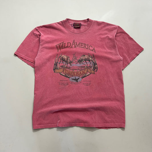 XL 1990s Duxbak Wild America T-shirt