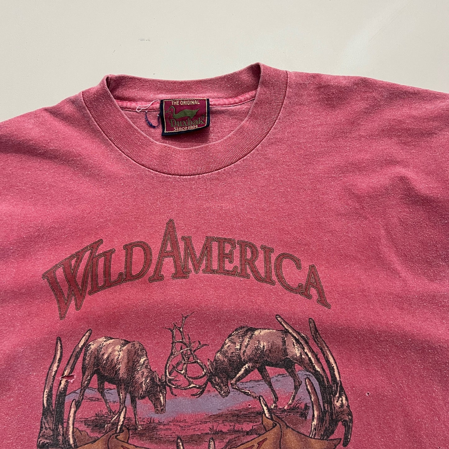 XL 1990s Duxbak Wild America T-shirt