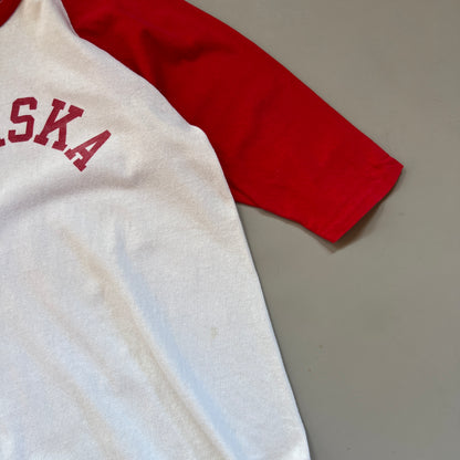 Large 70s Nebraska Raglan