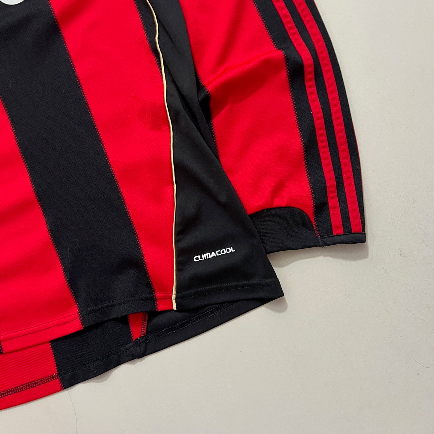 Large 2010/11 AC Milan Zlatan Ibrahimovic Home Kit