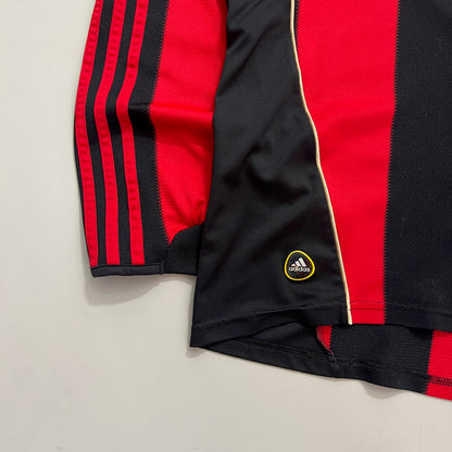 Large 2010/11 AC Milan Zlatan Ibrahimovic Home Kit