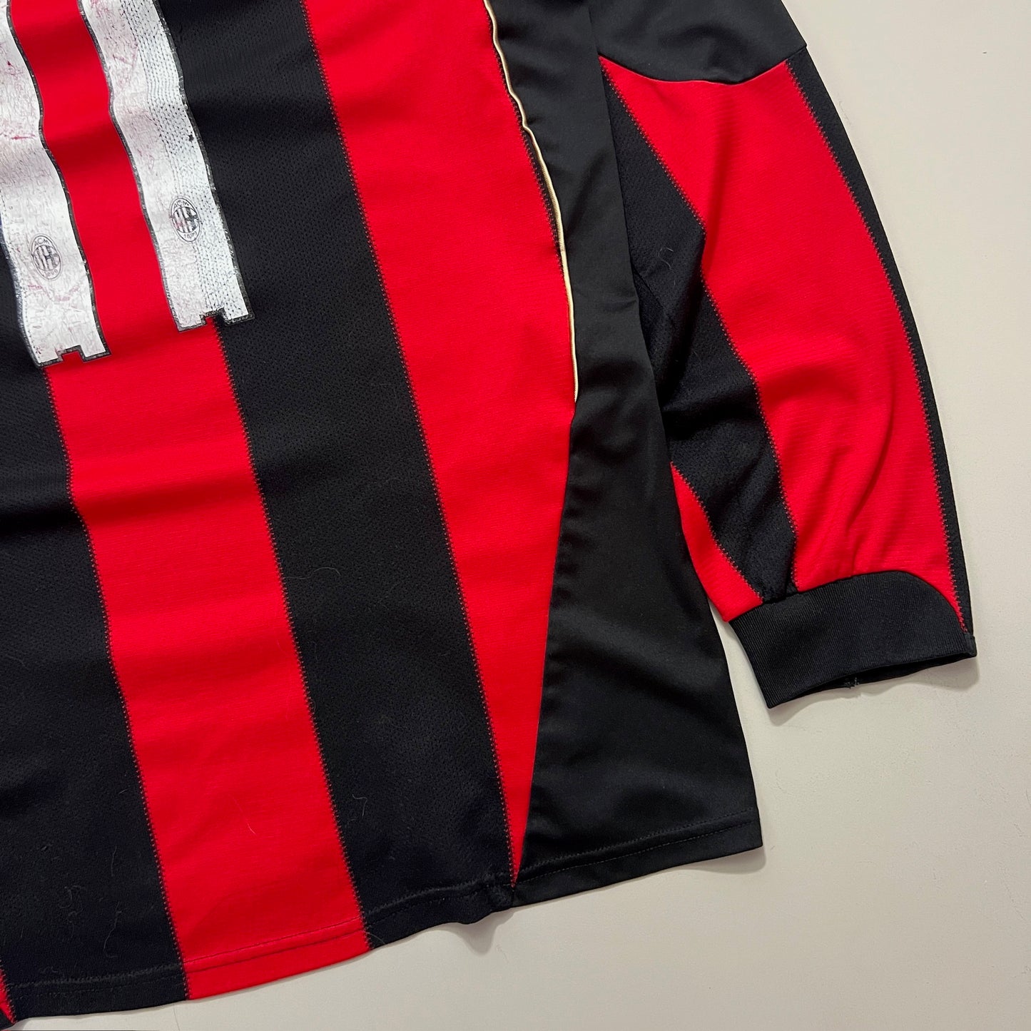 Large 2010/11 AC Milan Zlatan Ibrahimovic Home Kit
