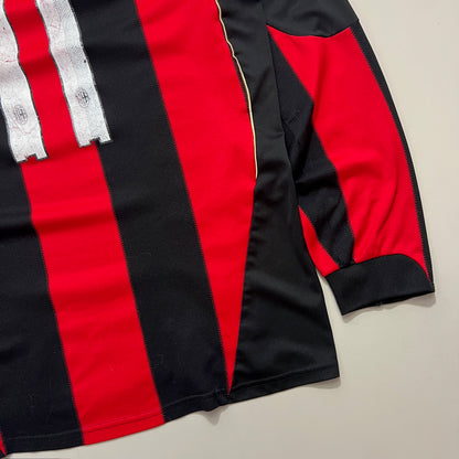Large 2010/11 AC Milan Zlatan Ibrahimovic Home Kit