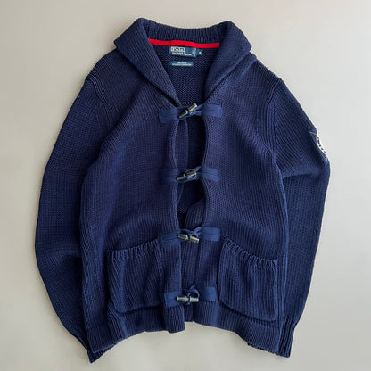 Medium 90s Polo Ralph Lauren Yachting Association Wool Cardigan