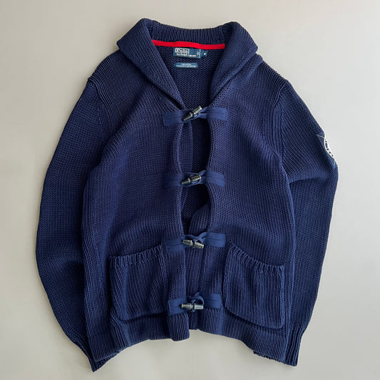 Medium 90s Polo Ralph Lauren Yachting Association Wool Cardigan