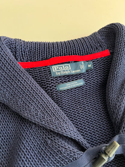 Medium 90s Polo Ralph Lauren Yachting Association Wool Cardigan