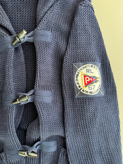 Medium 90s Polo Ralph Lauren Yachting Association Wool Cardigan