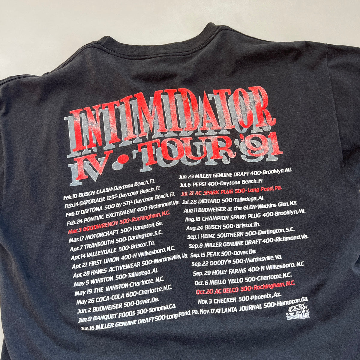 1991 XL Dale Earnhardt Intimidator T-Shirt