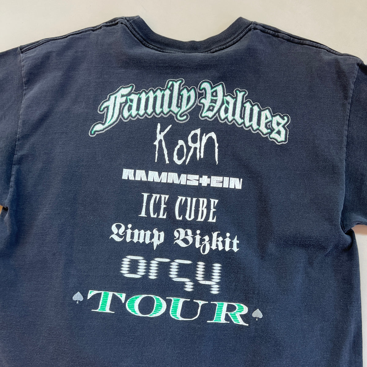 1998 Large Family Values Tour T-Shirt