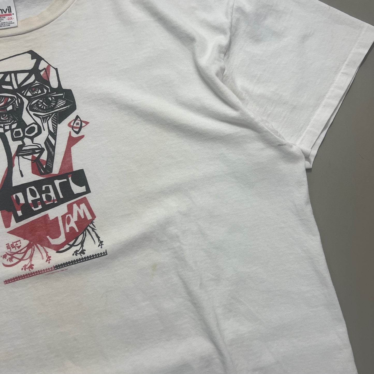 XXL 1998 Distressed Pearl Jam Yield T-shirt