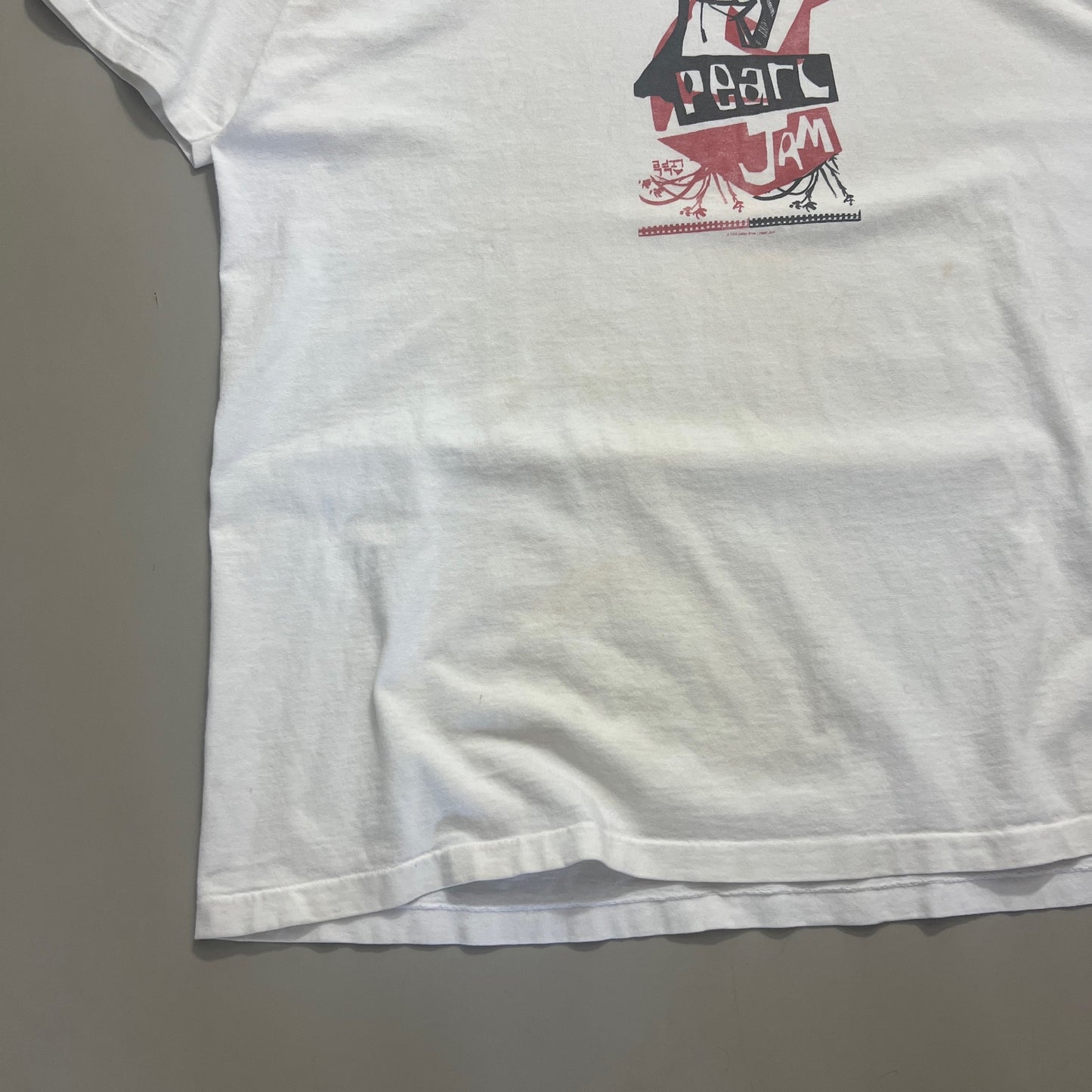 XXL 1998 Distressed Pearl Jam Yield T-shirt
