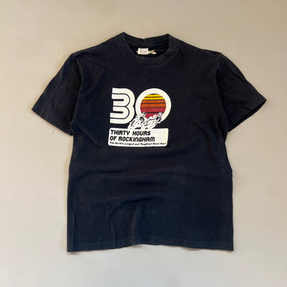 Large 1970s 30 Hours of Rockingham Moto T-shirt