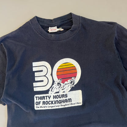 Large 1970s 30 Hours of Rockingham Moto T-shirt