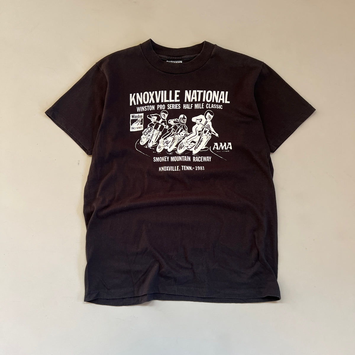 Large 1981 AMA Knoxville National Winston Pro Series T-shirt