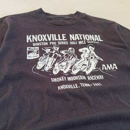 Large 1981 AMA Knoxville National Winston Pro Series T-shirt