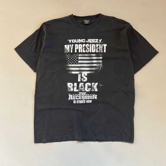 XL Young Jeezy My President is Black T-shirt