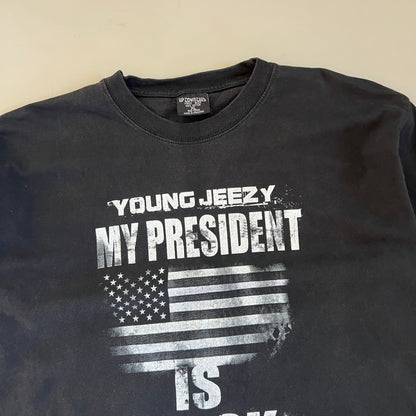 XL Young Jeezy My President is Black T-shirt