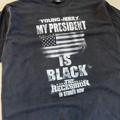 XL Young Jeezy My President is Black T-shirt