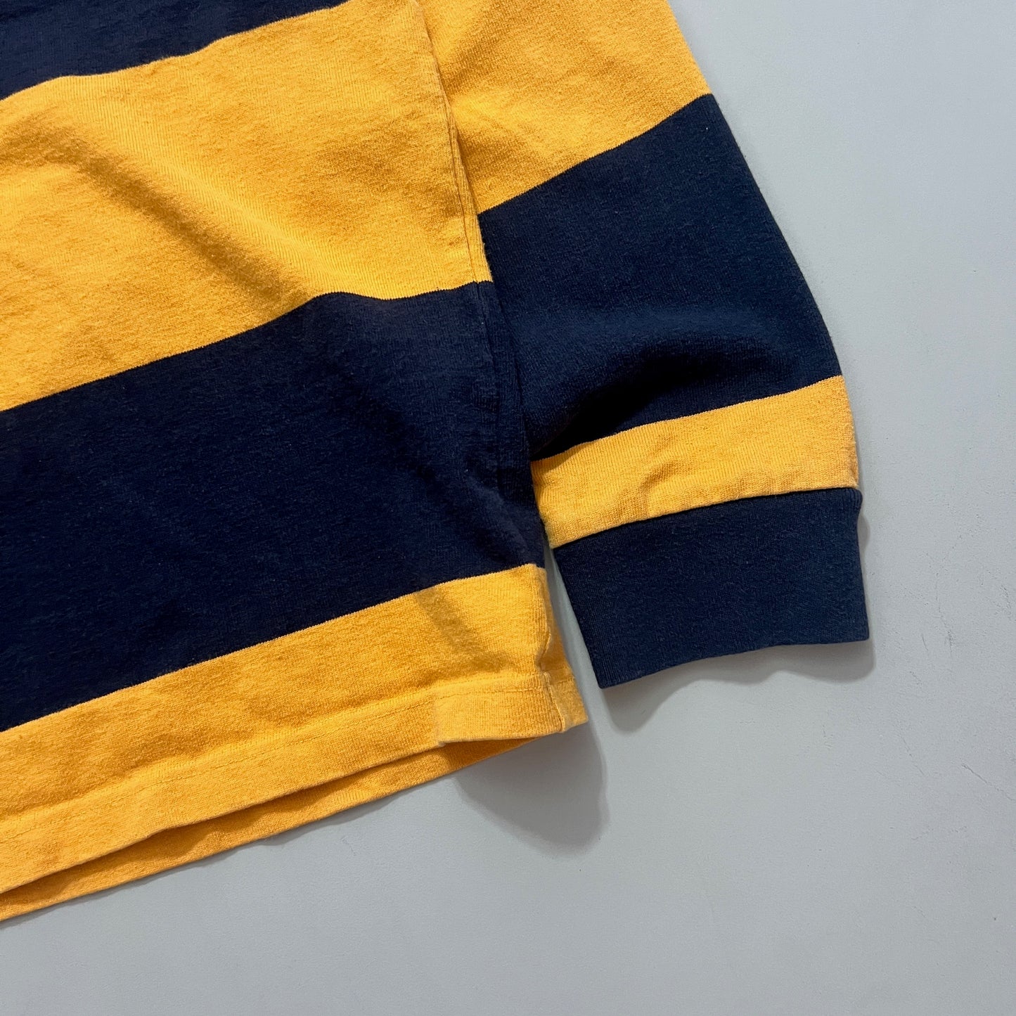 Large 2000s Abercrombie & Fitch Striped Rugby