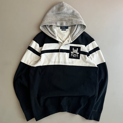 Large Polo Ralph Lauren Hooded Rugby