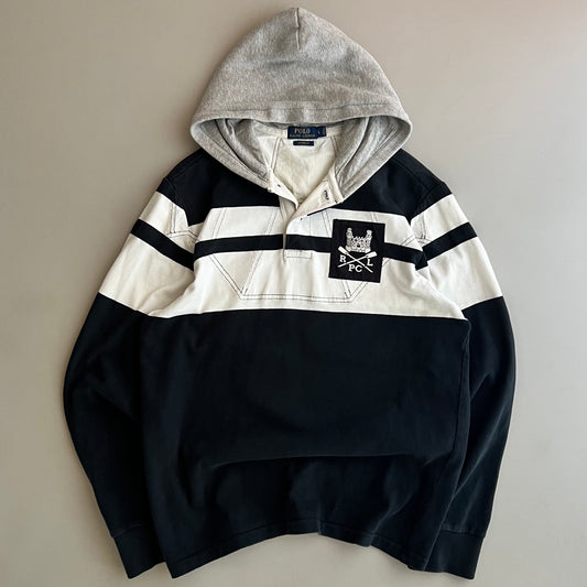 Large Polo Ralph Lauren Hooded Rugby