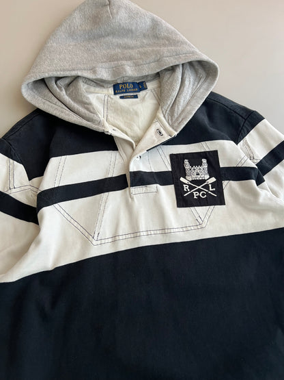 Large Polo Ralph Lauren Hooded Rugby