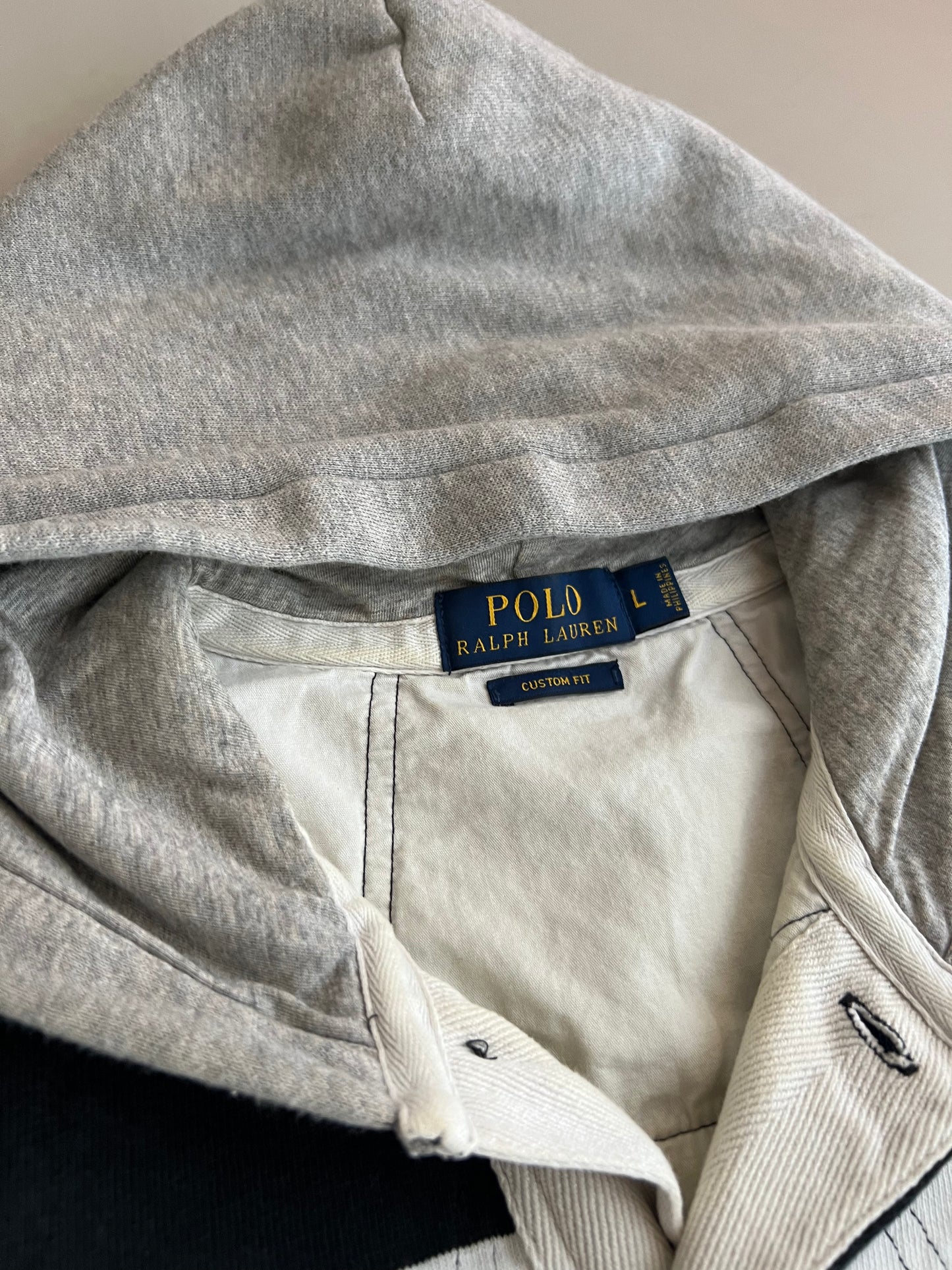 Large Polo Ralph Lauren Hooded Rugby
