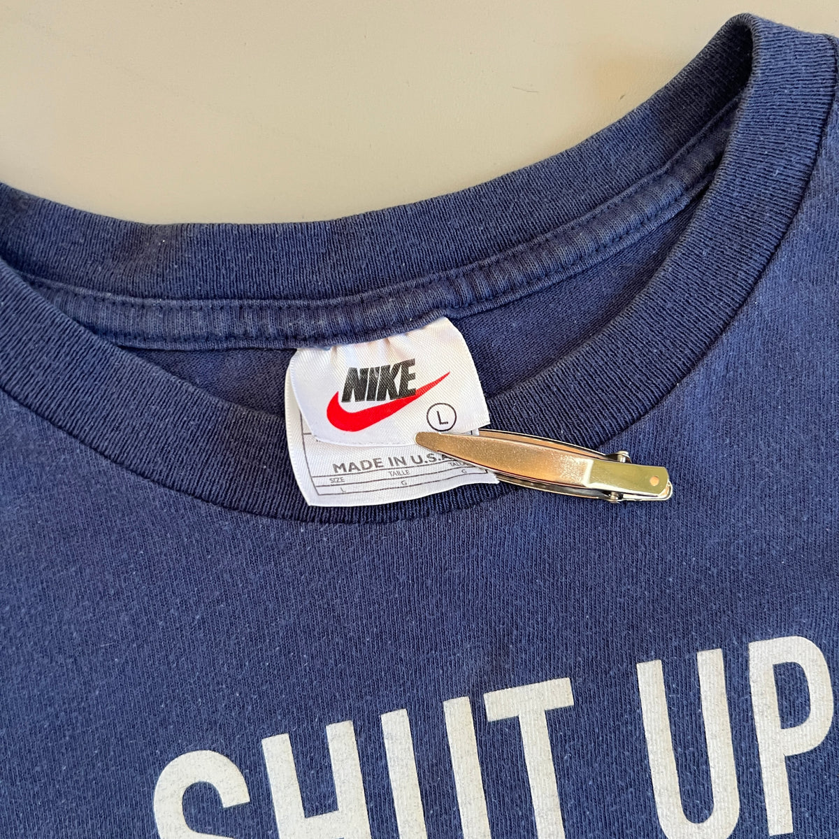 Large 1990s Shut Up and Drive Nike T-shirt