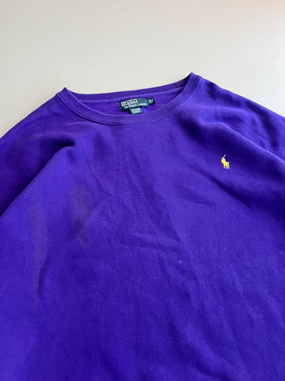 XXL 2000s Purple Polo Ralph Lauren Sweater