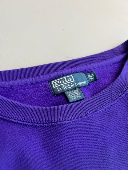 XXL 2000s Purple Polo Ralph Lauren Sweater