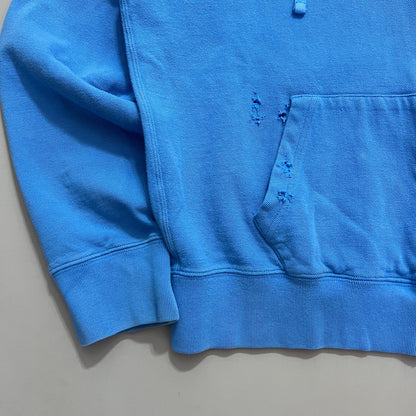 Large 2000s Baby Blue Polo Ralph Lauren Full Zip Sweatshirt