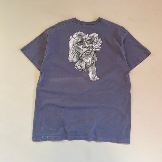 XL 90s Dave Matthews Band Stone Face T-Shirt