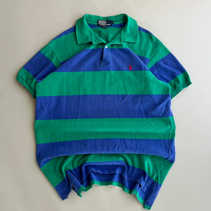 Large 90s Polo Ralph Lauren Short Sleeve Collared Shirt
