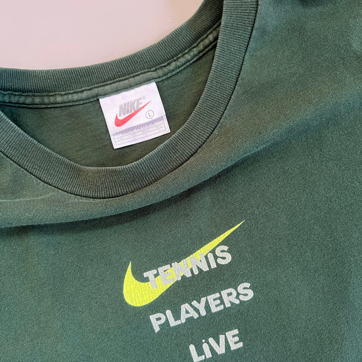 Vintage Large Nike Tennis Ball T-Shirt