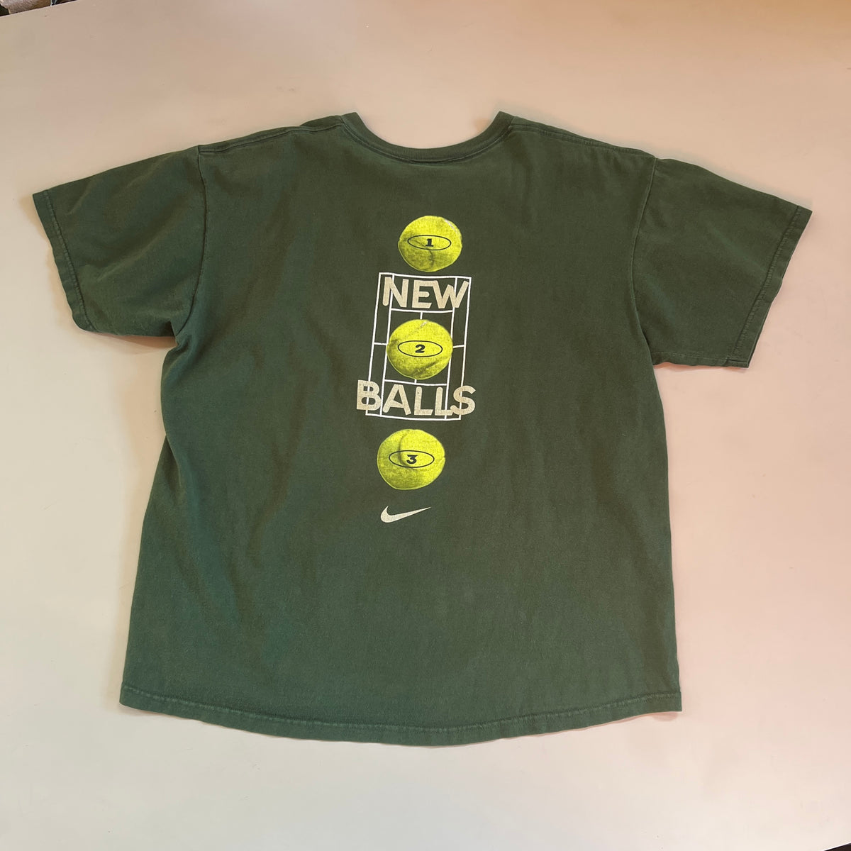 Vintage Large Nike Tennis Ball T-Shirt