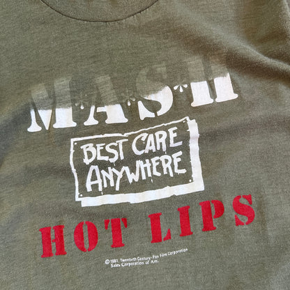 Large 1981 MASH Hot Lips T-shirt