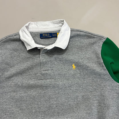 XL Polo Ralph Lauren Color Block Fleece Rugby