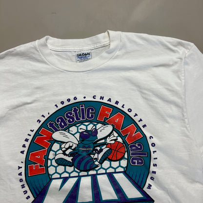 XL 1996 Charlotte Hornets FANtastic FANale T-shirt