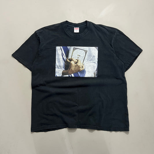 XL Black Supreme Bible T-shirt