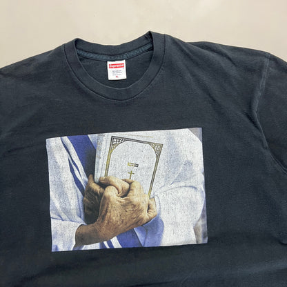 XL Black Supreme Bible T-shirt