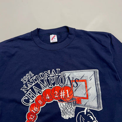 XL 1991 Duke University NCAA Champs T-shirt