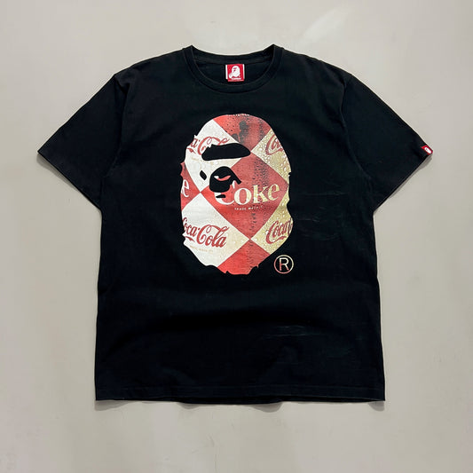 XXL A Bathing Ape x Coca Cola Collab T-shirt