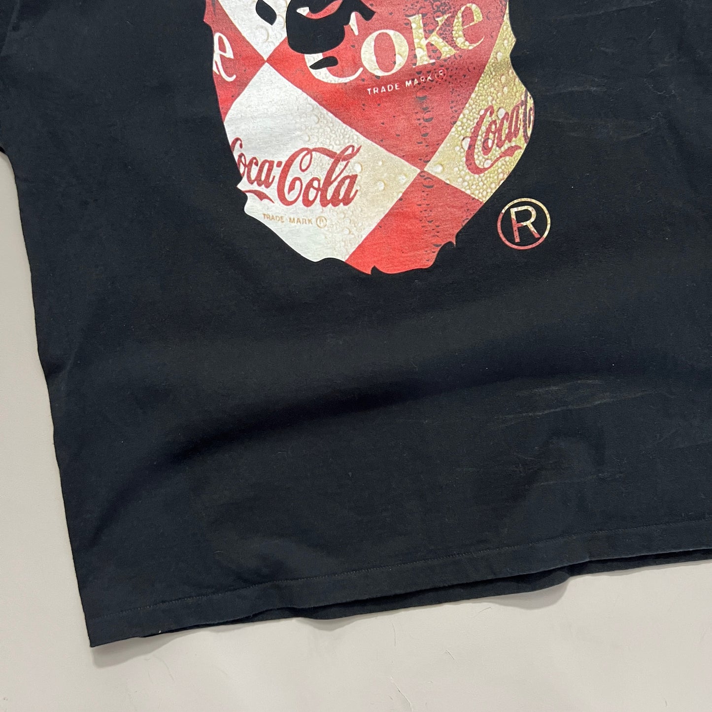 XXL A Bathing Ape x Coca Cola Collab T-shirt